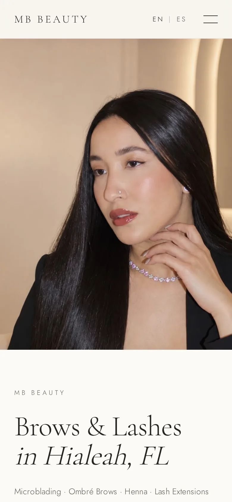 MB Beauty mobile screenshot